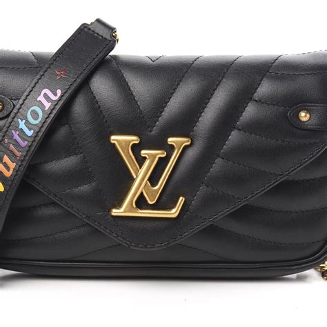 louis vuitton new wave chain pochette review|lv new wave chain bag.